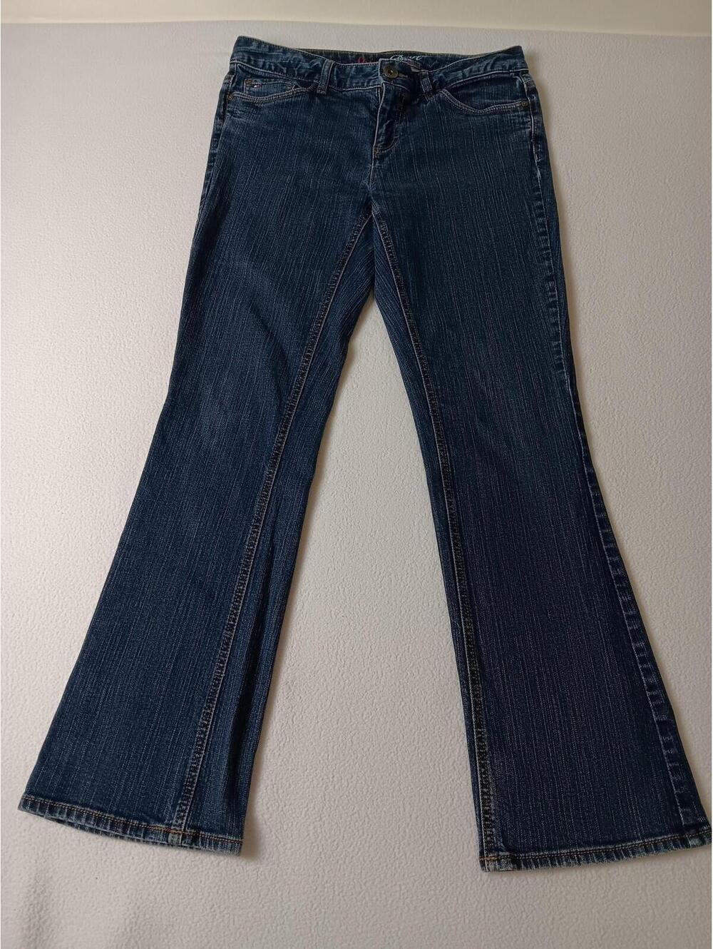 Tommy Hilfiger Spirit Boot Jeans Womens 10R Blue Dark Wash Bootcut Denim